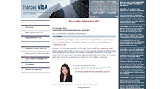 Desktop Screenshot of fiancee-visa.com